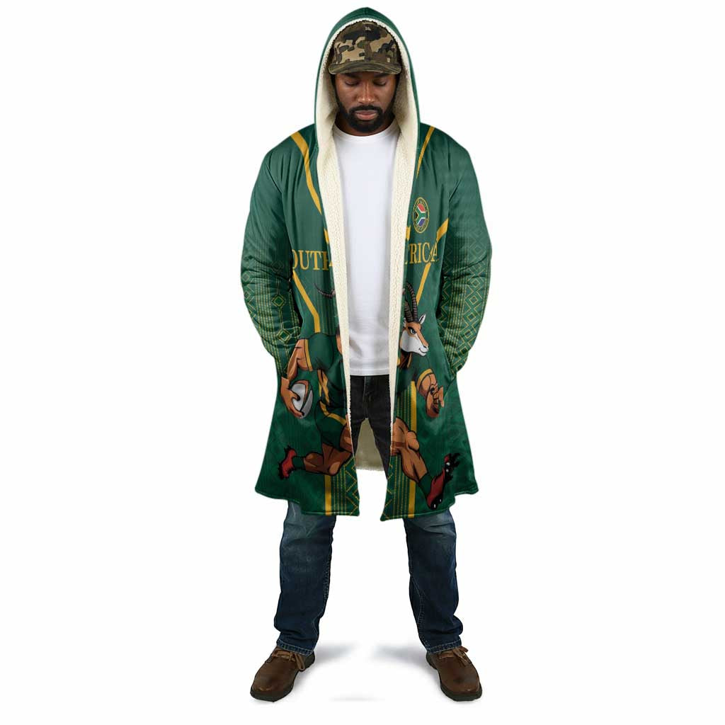 Custom South Africa Rugby Cloak Go Springboks - African Pride
