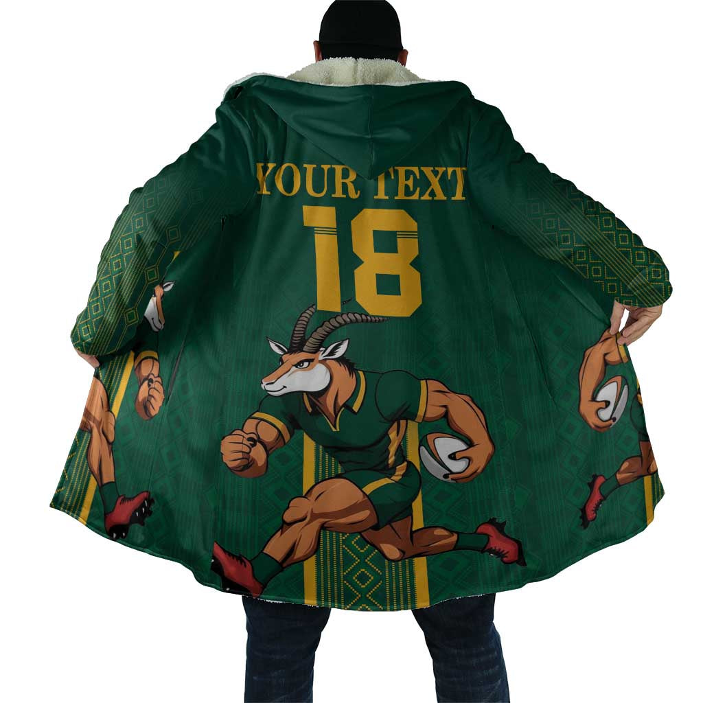 Custom South Africa Rugby Cloak Go Springboks - African Pride