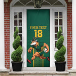 Custom South Africa Rugby Door Cover Go Springboks - African Pride