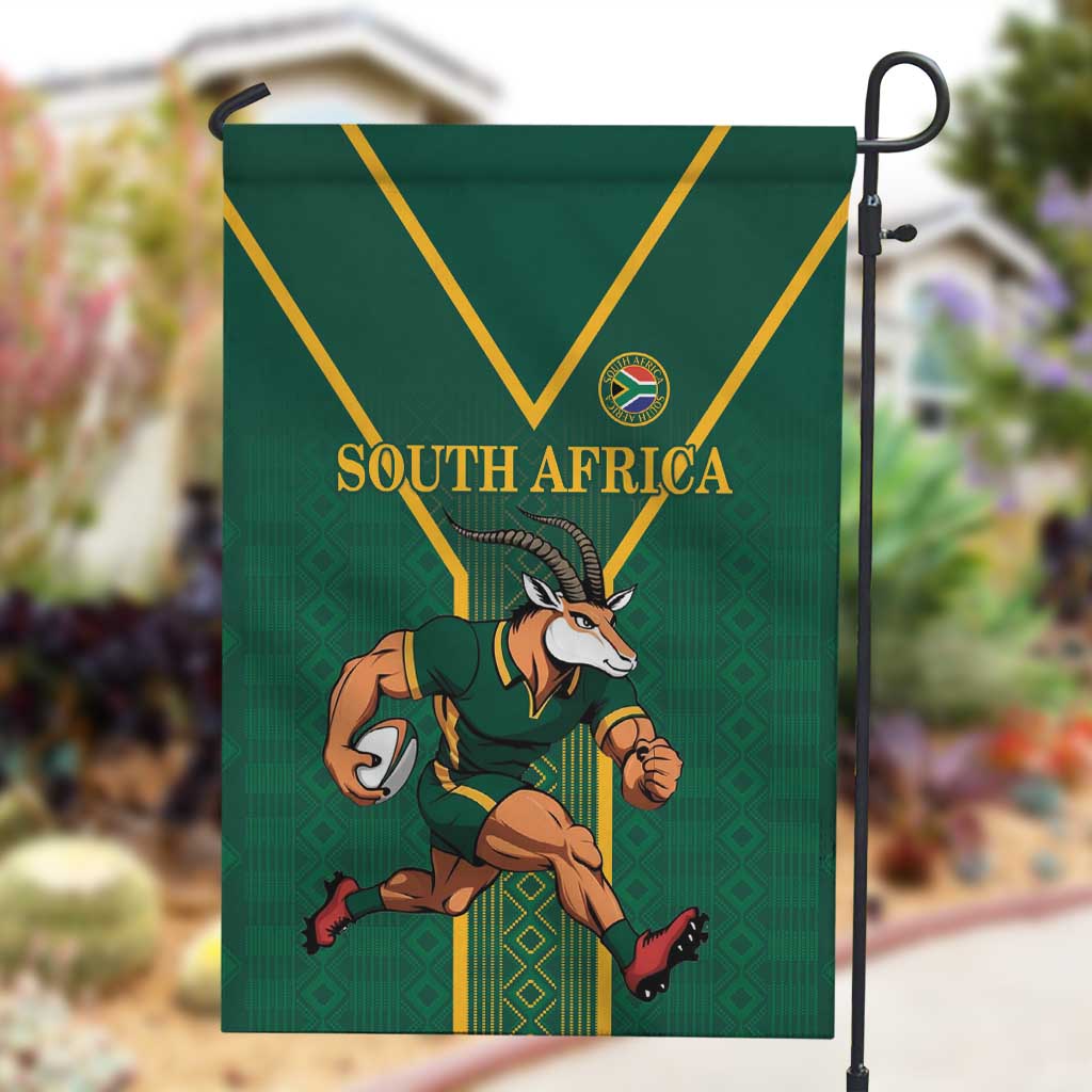 South Africa Rugby Garden Flag Go Springboks - African Pride