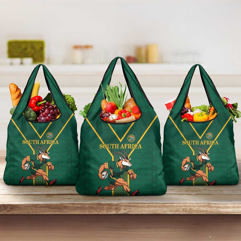 South Africa Rugby Grocery Bag Go Springboks - African Pride