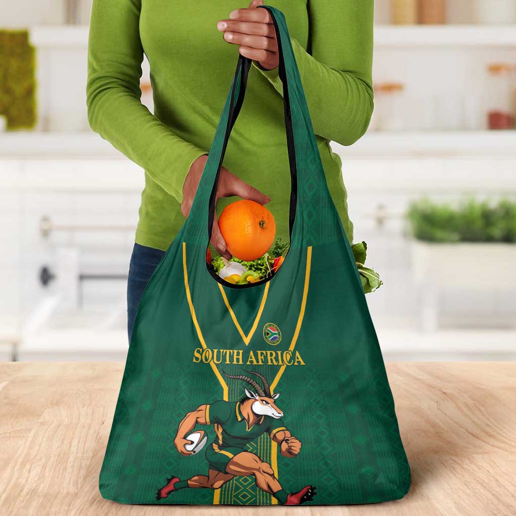 South Africa Rugby Grocery Bag Go Springboks - African Pride