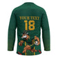 Custom South Africa Rugby Hockey Jersey Go Springboks - African Pride