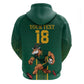 Custom South Africa Rugby Hoodie Go Springboks - African Pride
