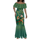Custom South Africa Rugby Mermaid Dress Go Springboks LT18
