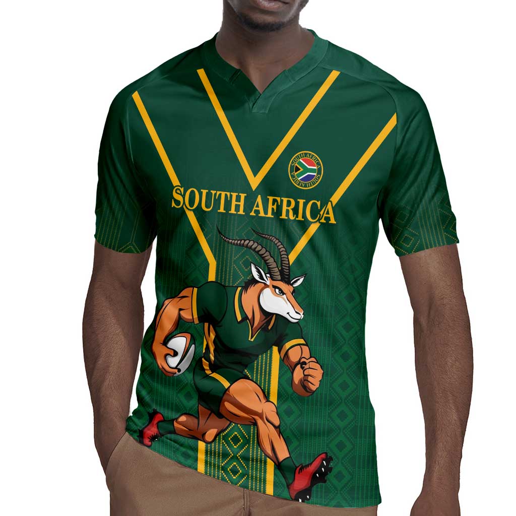Custom South Africa Rugby Rugby Jersey Go Springboks LT18