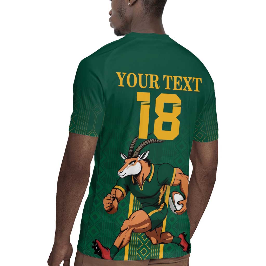 Custom South Africa Rugby Rugby Jersey Go Springboks LT18