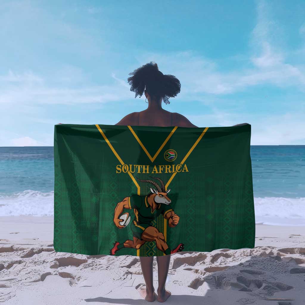South Africa Rugby Sarong Go Springboks - African Pride