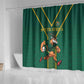 South Africa Rugby Shower Curtain Go Springboks - African Pride