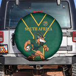 South Africa Rugby Spare Tire Cover Go Springboks - African Pride
