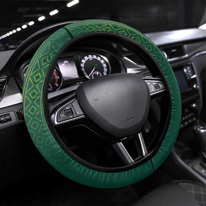 South Africa Rugby Steering Wheel Cover Go Springboks - African Pride