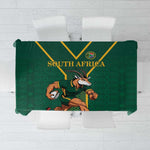South Africa Rugby Tablecloth Go Springboks - African Pride