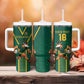 Custom South Africa Rugby Tumbler With Handle Go Springboks - African Pride