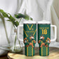 Custom South Africa Rugby Tumbler With Handle Go Springboks - African Pride