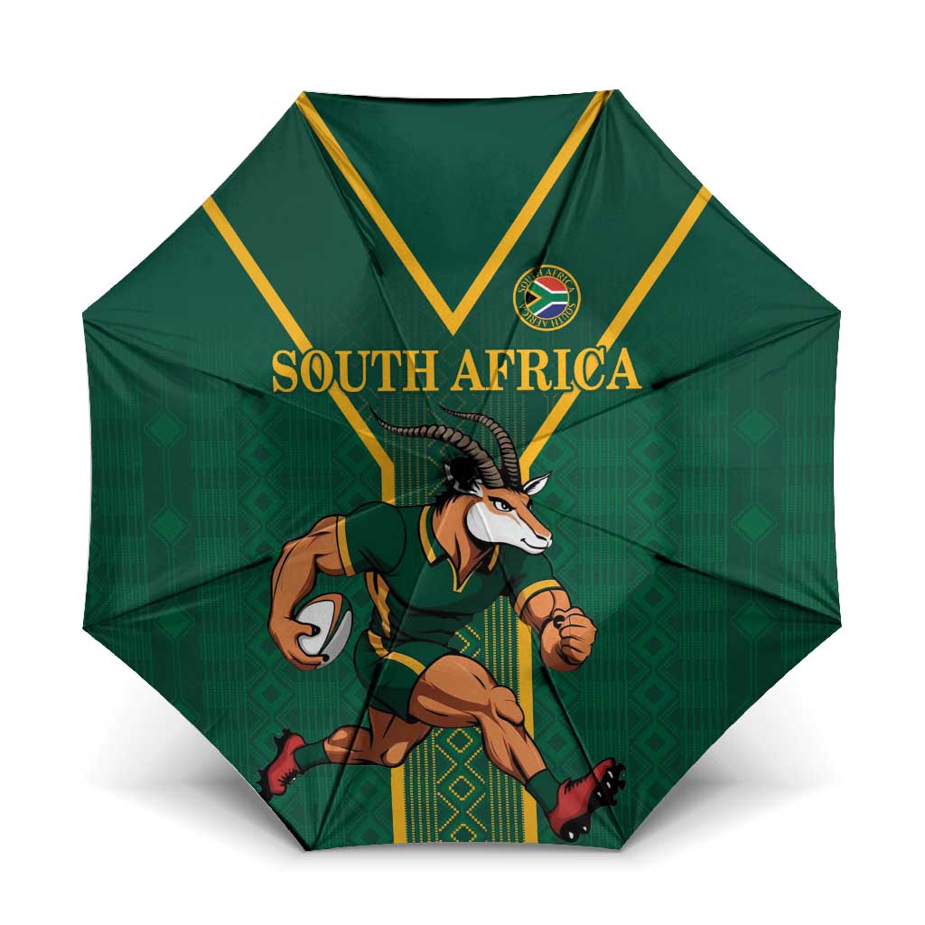 South Africa Rugby Umbrella Go Springboks - African Pride