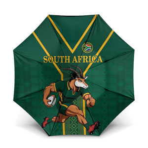 South Africa Rugby Umbrella Go Springboks - African Pride