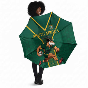 South Africa Rugby Umbrella Go Springboks - African Pride