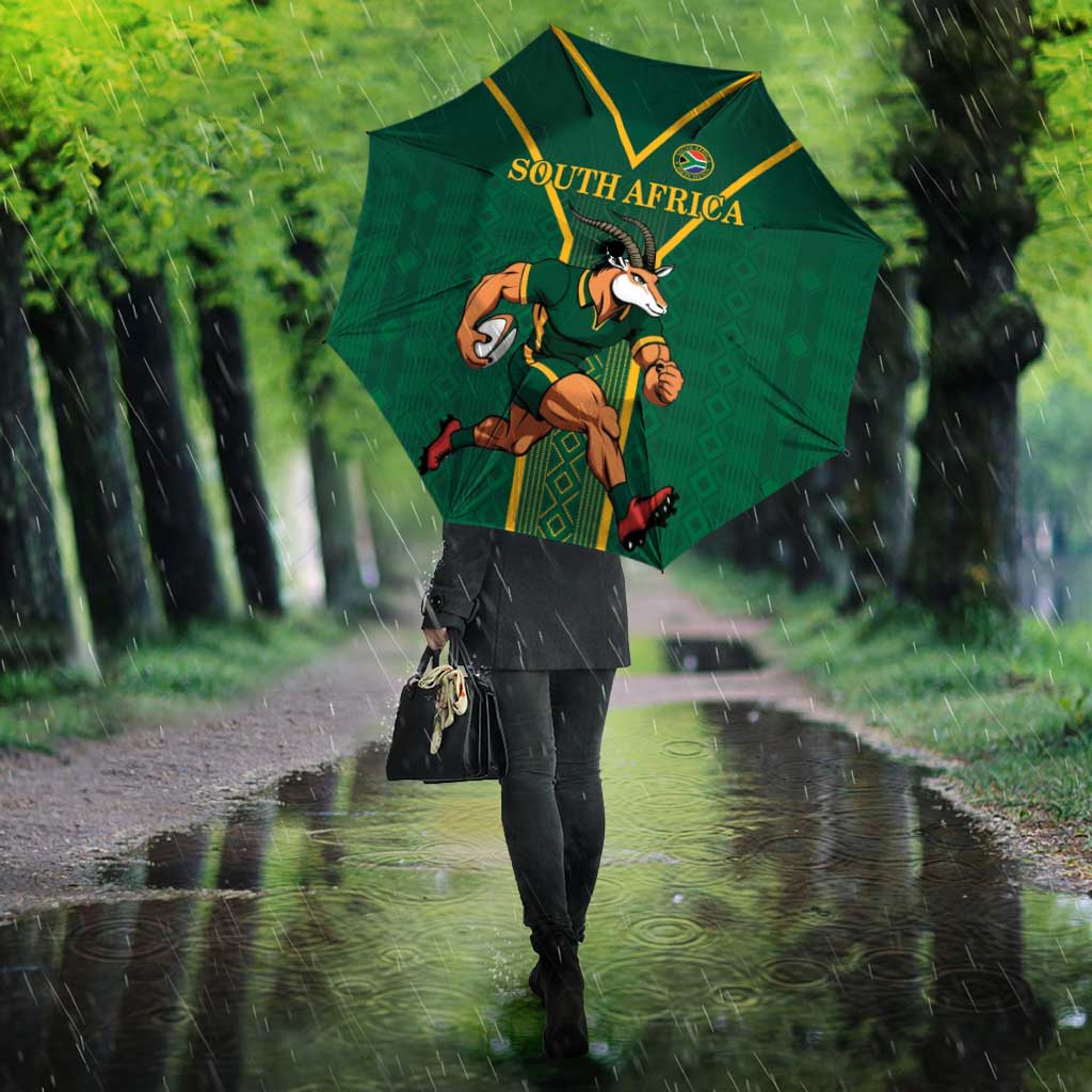 South Africa Rugby Umbrella Go Springboks - African Pride