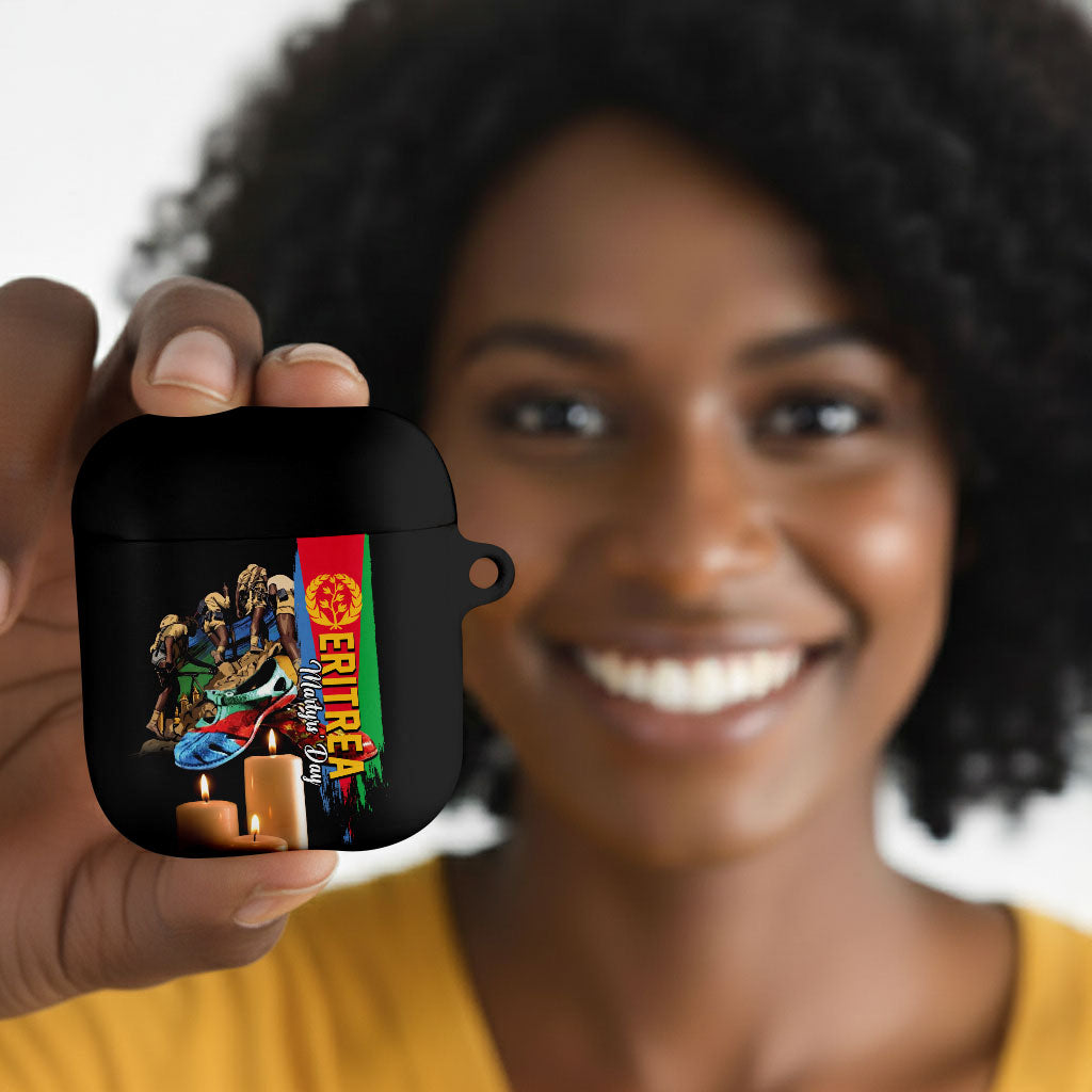 Eritrea Martyrs Day AirPods Case Honoring the Fallen