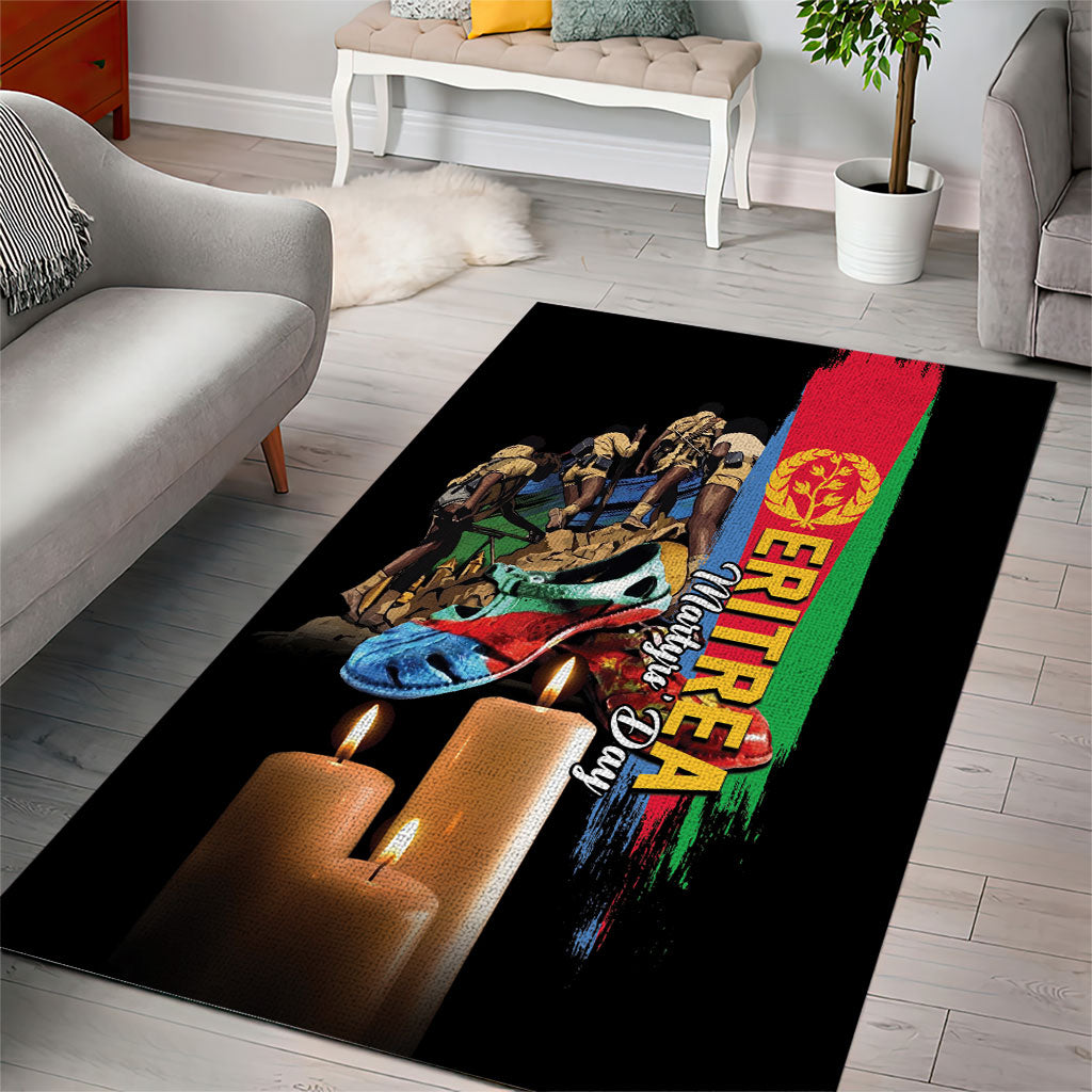 Eritrea Martyrs Day Area Rug Honoring the Fallen