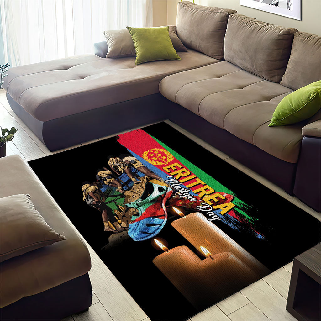 Eritrea Martyrs Day Area Rug Honoring the Fallen