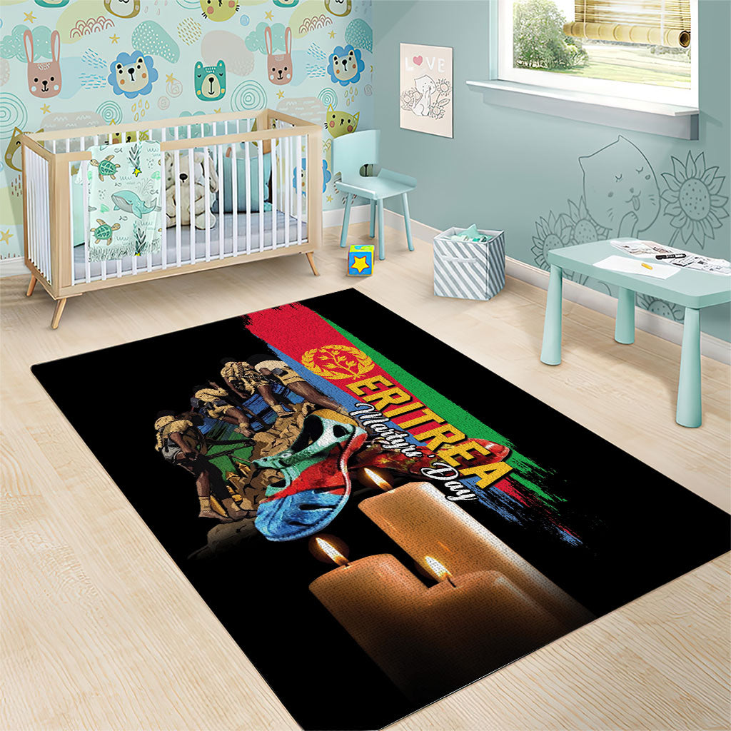 Eritrea Martyrs Day Area Rug Honoring the Fallen