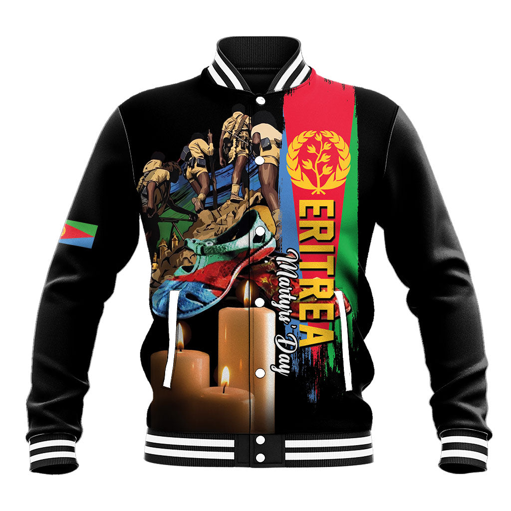 Personalized Eritrea Martyrs Day Baseball Jacket Honoring the Fallen