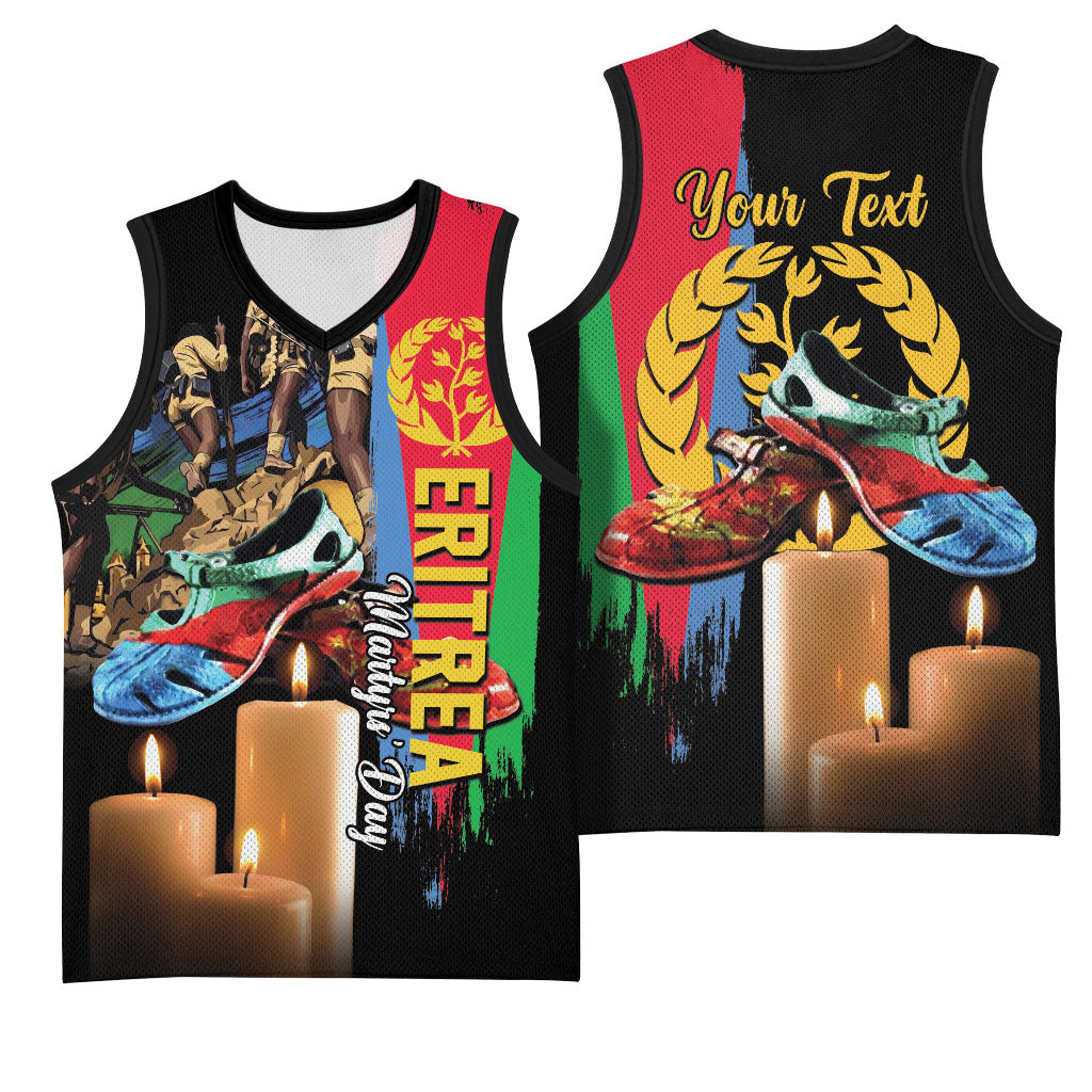 Personalized Eritrea Martyrs Day Basketball Jersey Honoring the Fallen