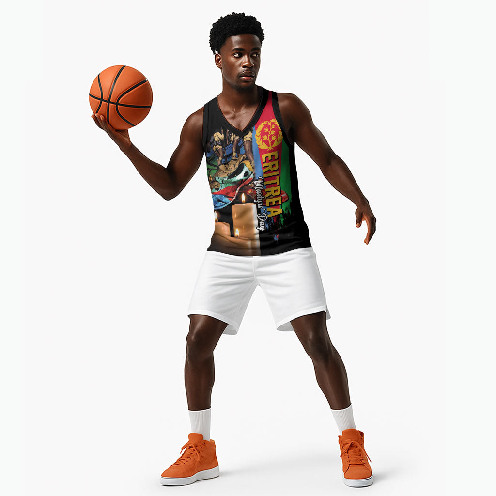 Personalized Eritrea Martyrs Day Basketball Jersey Honoring the Fallen