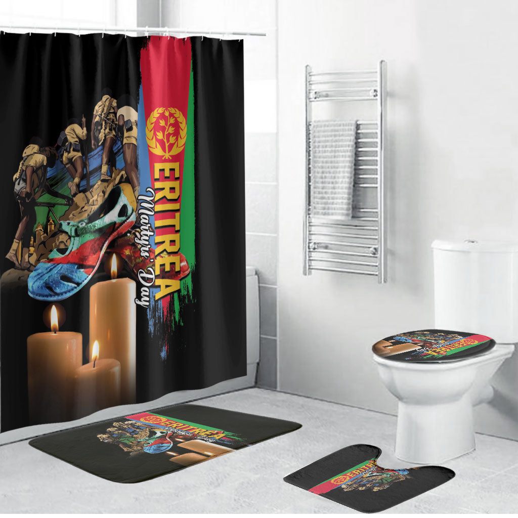 Eritrea Martyrs Day Bathroom Set Honoring the Fallen