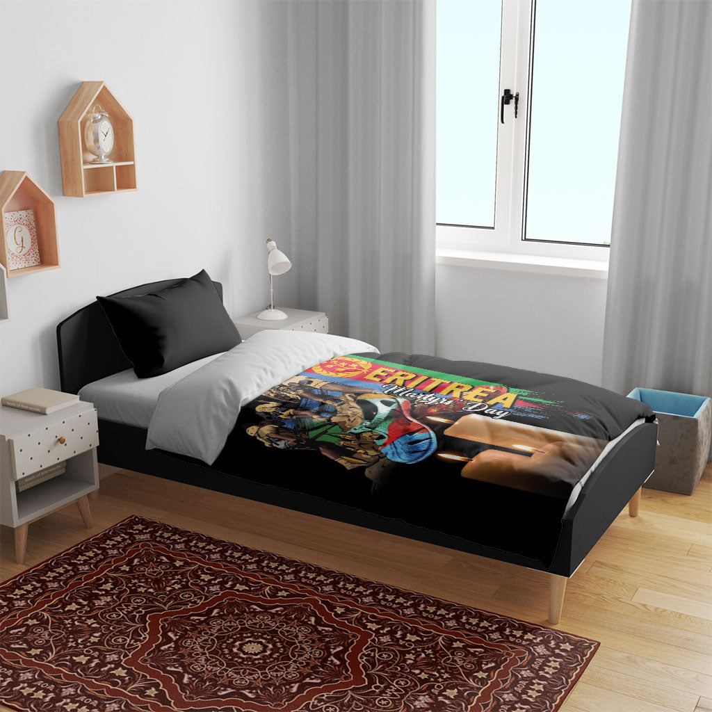 Eritrea Martyrs Day Bedding Set Honoring the Fallen