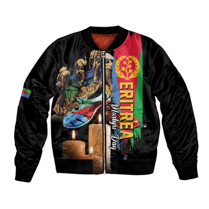 Personalized Eritrea Martyrs Day Bomber Jacket Honoring the Fallen