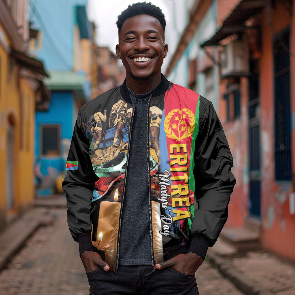 Personalized Eritrea Martyrs Day Bomber Jacket Honoring the Fallen