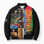 Personalized Eritrea Martyrs Day Bomber Puffer Jacket Honoring the Fallen