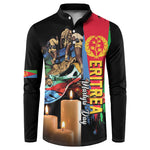 Personalized Eritrea Martyrs Day Button Sweatshirt Honoring the Fallen