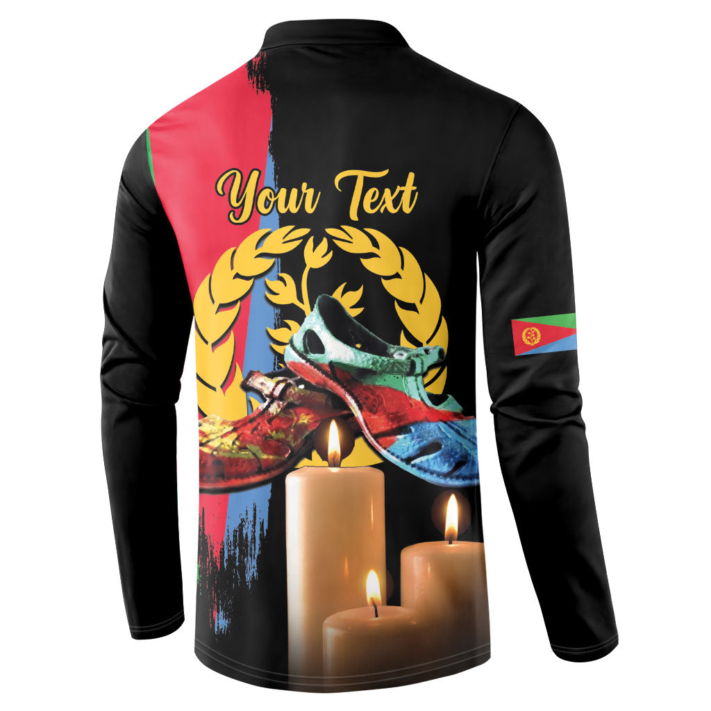 Personalized Eritrea Martyrs Day Button Sweatshirt Honoring the Fallen