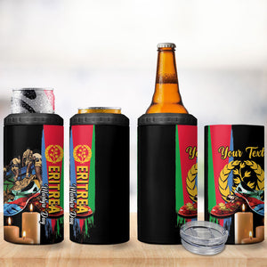 Personalized Eritrea Martyrs Day 4 in 1 Can Cooler Tumbler Honoring the Fallen