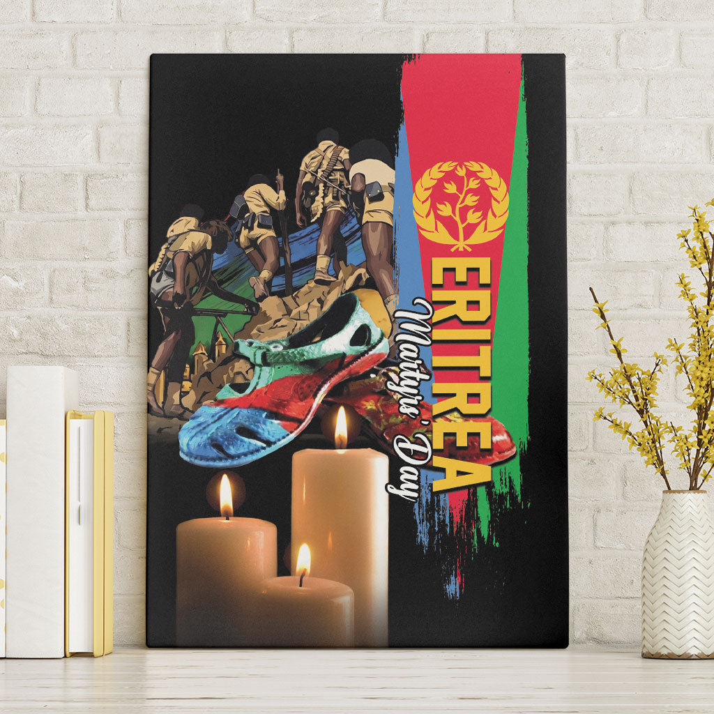 Eritrea Martyrs Day Canvas Wall Art Honoring the Fallen