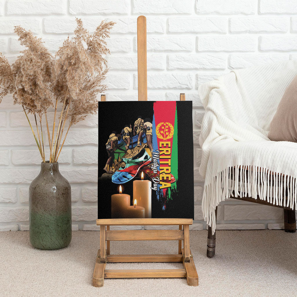 Eritrea Martyrs Day Canvas Wall Art Honoring the Fallen