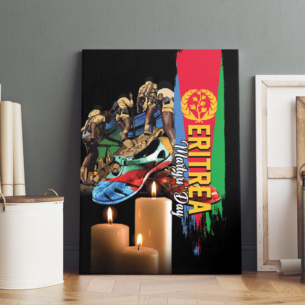 Eritrea Martyrs Day Canvas Wall Art Honoring the Fallen