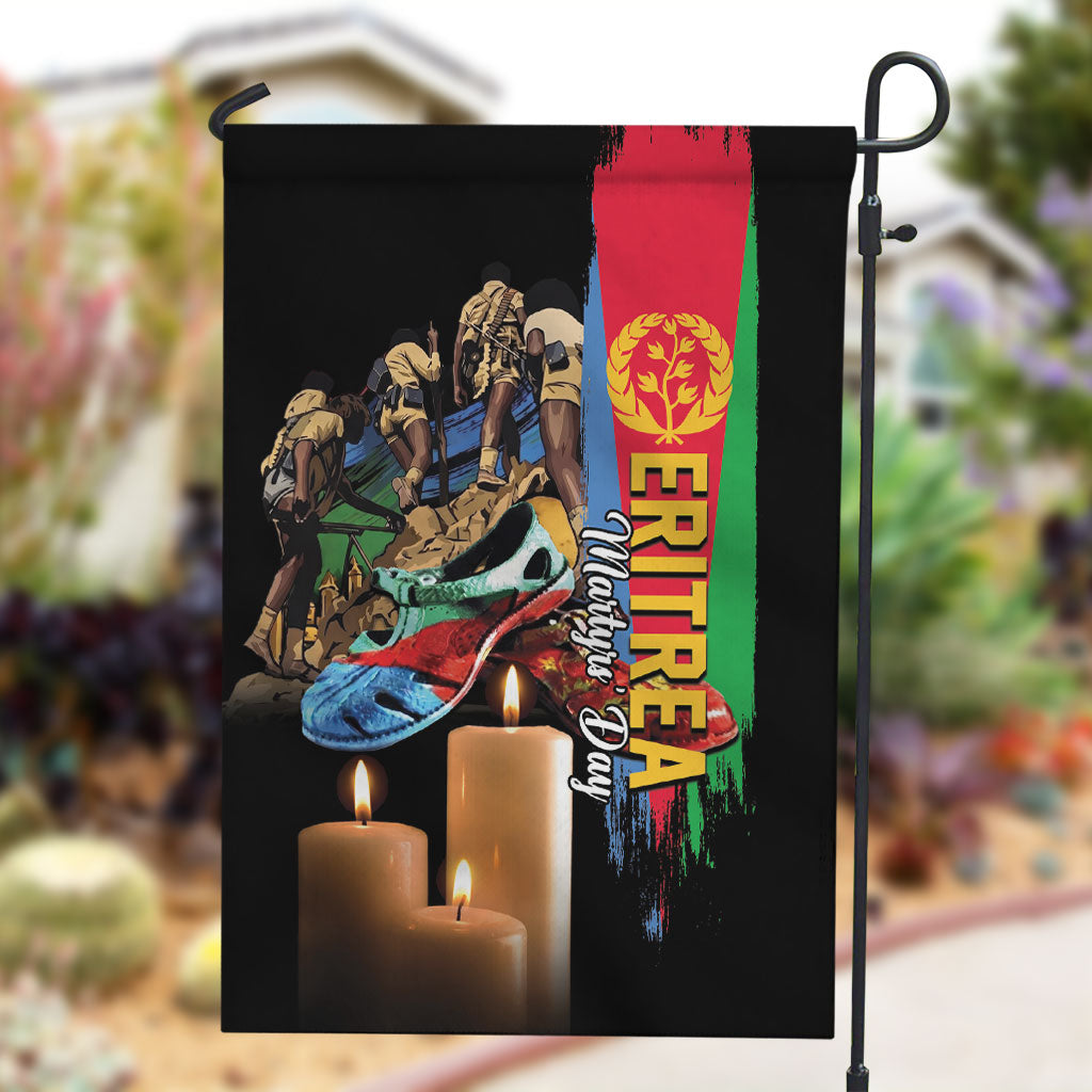 Eritrea Martyrs Day Garden Flag Honoring the Fallen