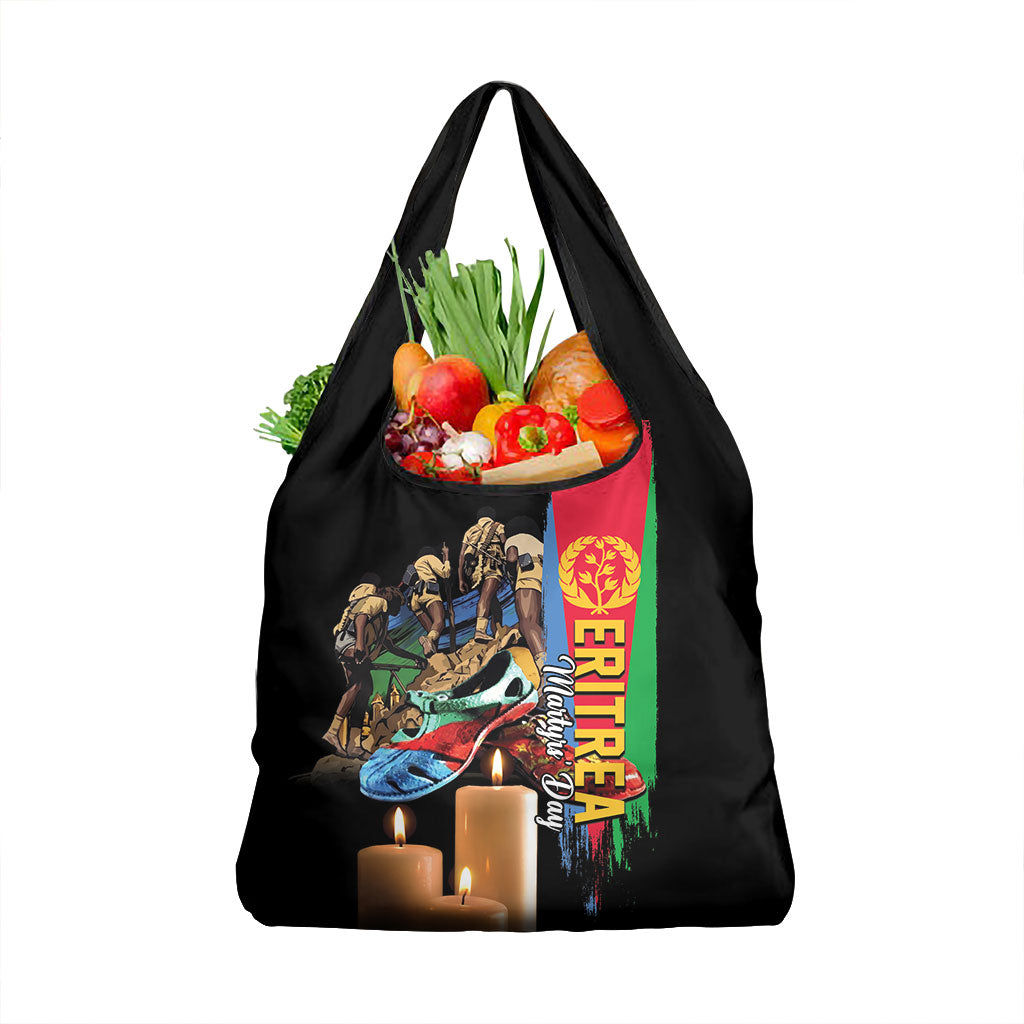 Eritrea Martyrs Day Grocery Bag Honoring the Fallen