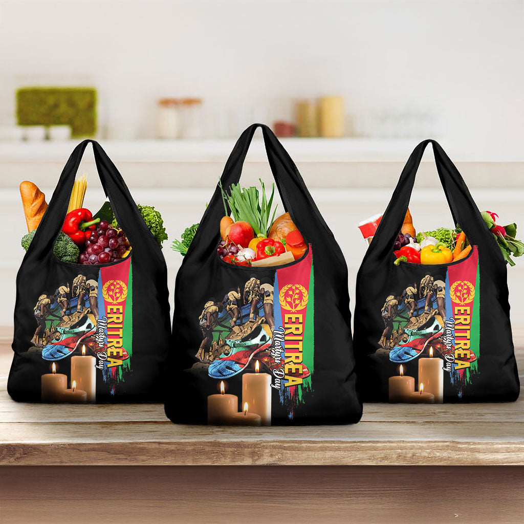 Eritrea Martyrs Day Grocery Bag Honoring the Fallen