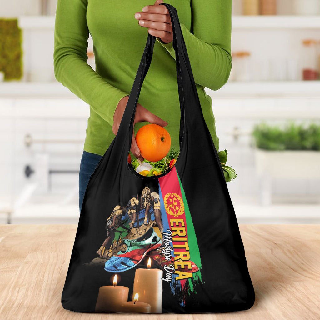 Eritrea Martyrs Day Grocery Bag Honoring the Fallen
