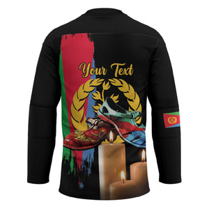 Personalized Eritrea Martyrs Day Hockey Jersey Honoring the Fallen