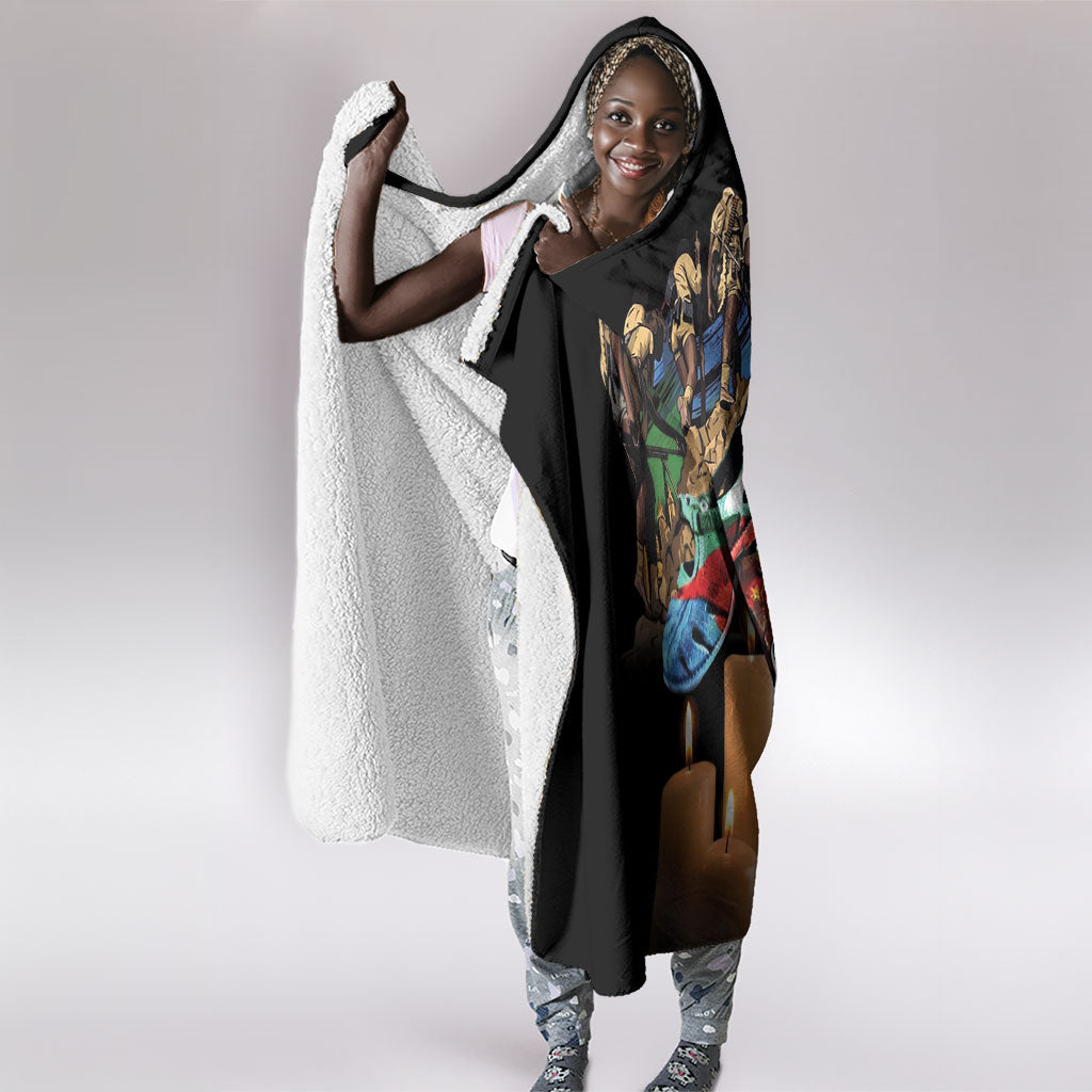 Eritrea Martyrs Day Hooded Blanket Honoring the Fallen