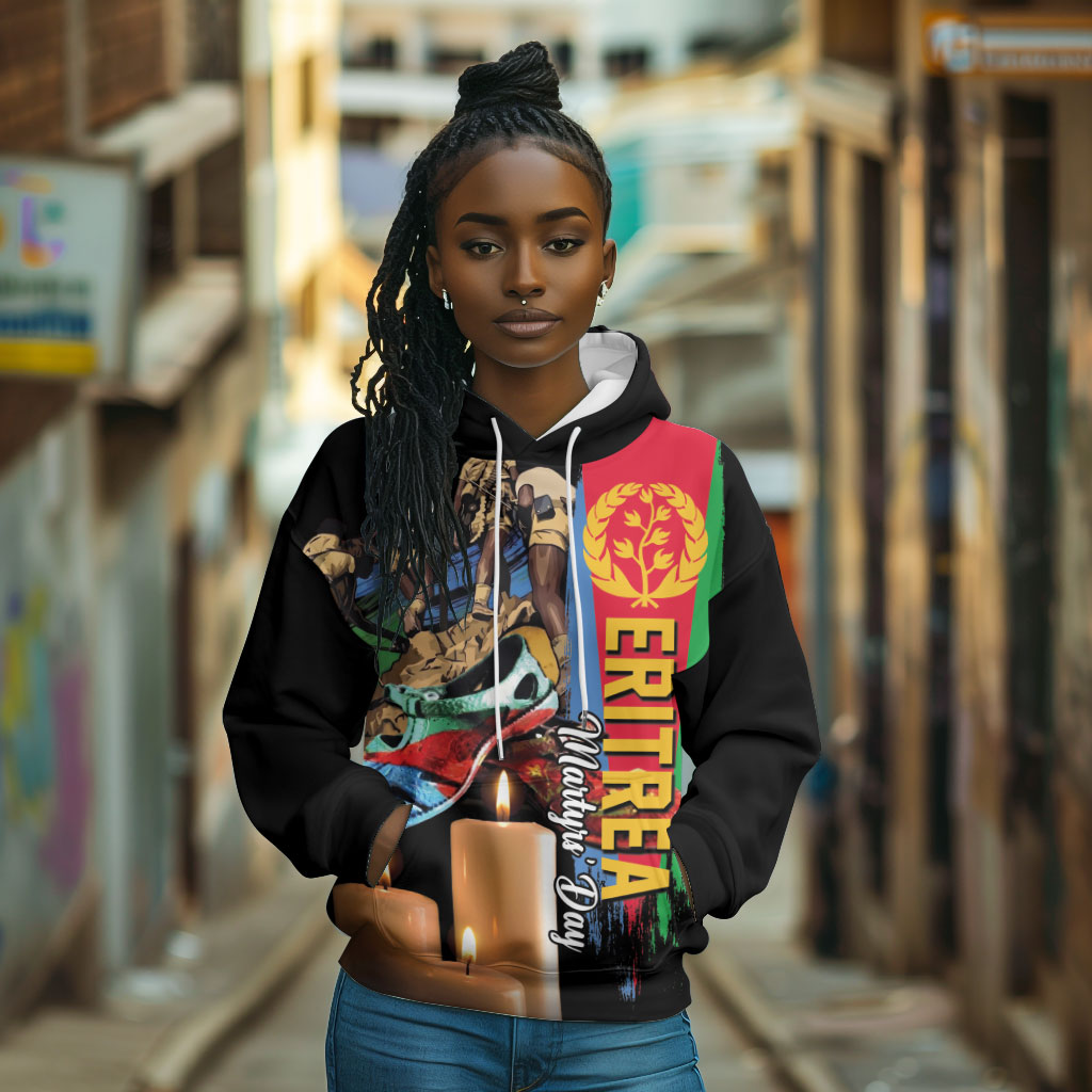 Personalized Eritrea Martyrs Day Hoodie Honoring the Fallen