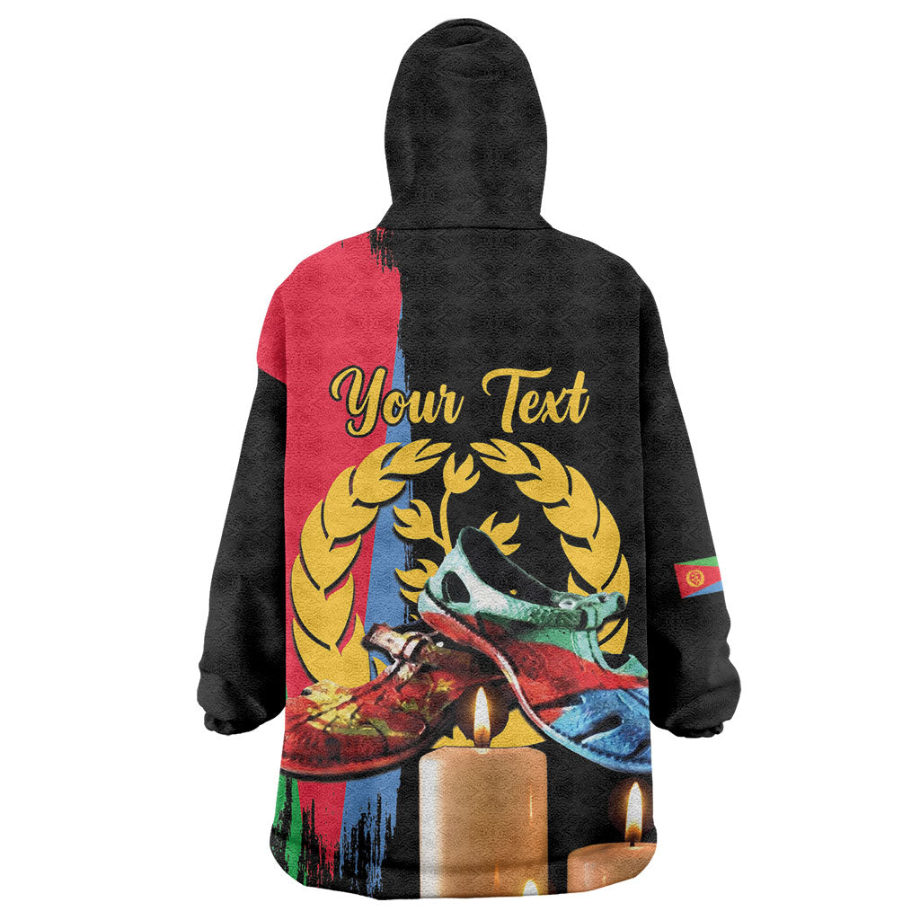 Personalized Eritrea Martyrs Day Kid Wearable Blanket Hoodie Honoring the Fallen