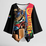Personalized Eritrea Martyrs Day Kimono Sleeve Blouse Honoring the Fallen