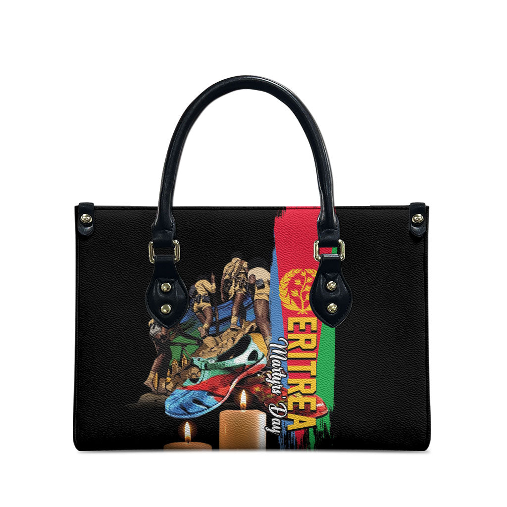 Eritrea Martyrs Day Leather Bag Honoring the Fallen